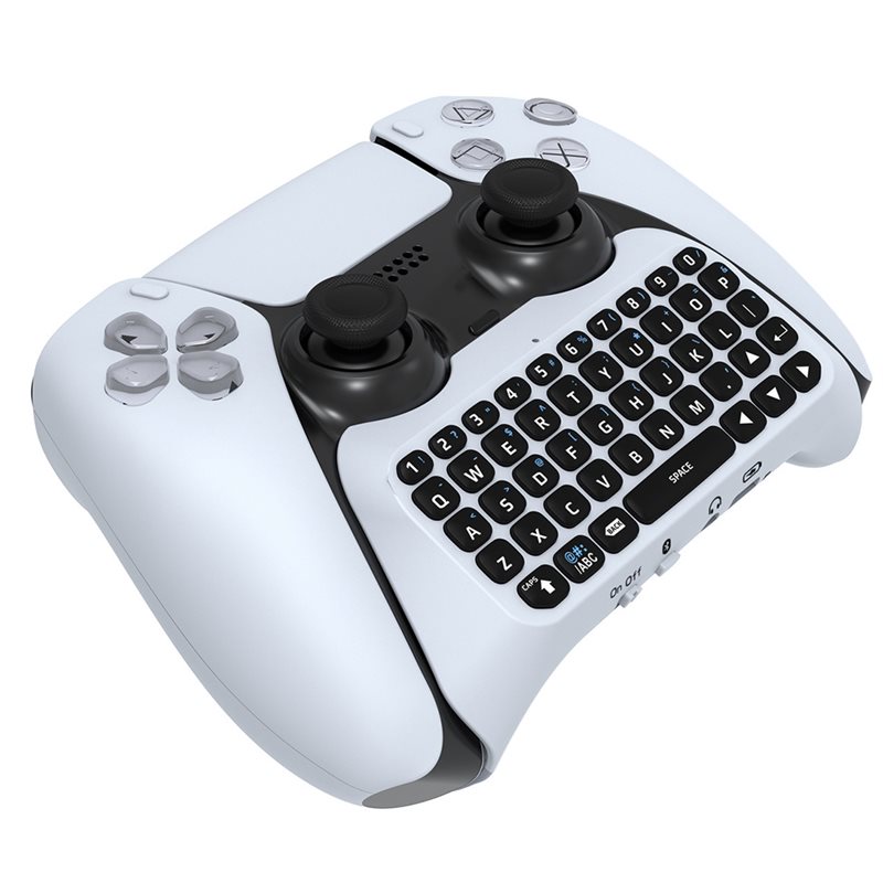 Gaming Keyboard Mini - ABFM-For PS5 Dualsense ゲームパッドマウント ワイヤレス 3.5mm
