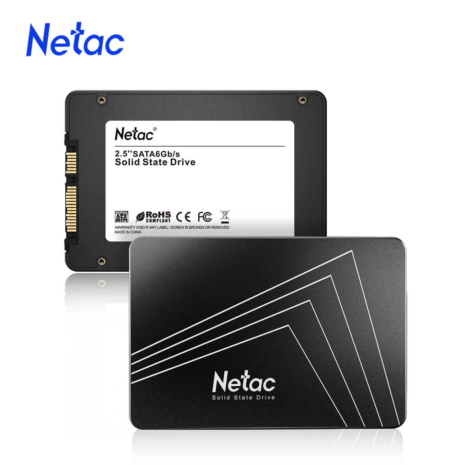 Samsung Ssd Evo 870 - Netac-内蔵ソリッドステートハードディスク、デスクトップおよびラップトップ用ssd、128GB、256GB、512GB、1テラバイト、2テラバイト、sata、sata3、2.5インチ