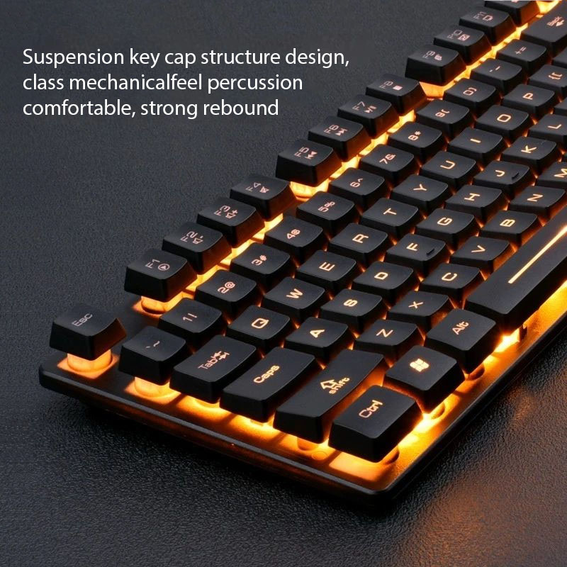 KM320 キーボードとマウスセット防水発光ゲームバックライ - Gaming Keyboard Mouse And Headset Combo のレビューと価格