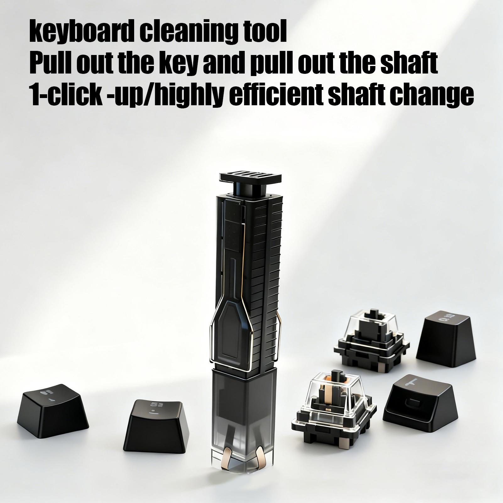 2 in 1 キーボードキーキャップスイッチプーラーオープナ - Keycap Puller Ring のレビューと価格