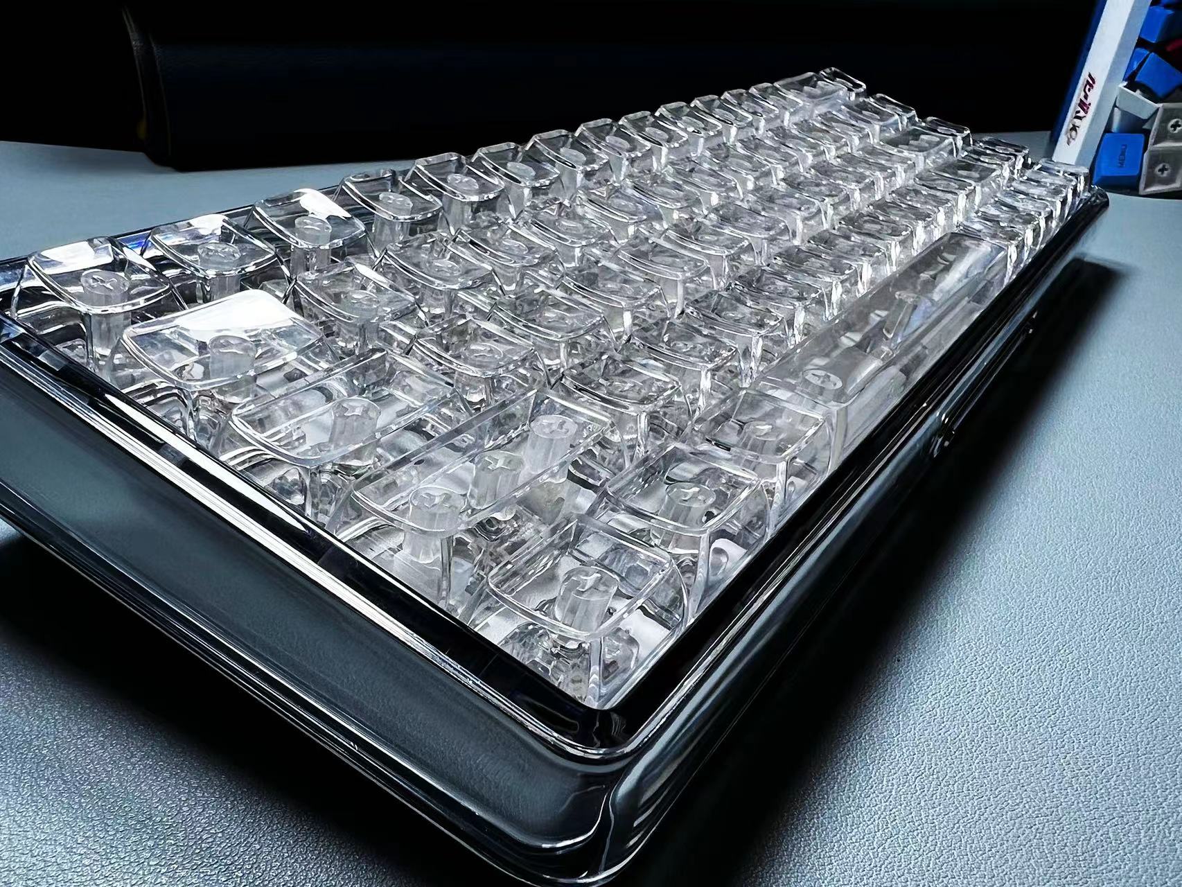 132 キークリスタル透明キーキャップ MX スイッチメカニ - Keyboard Gaming Black のレビューと価格