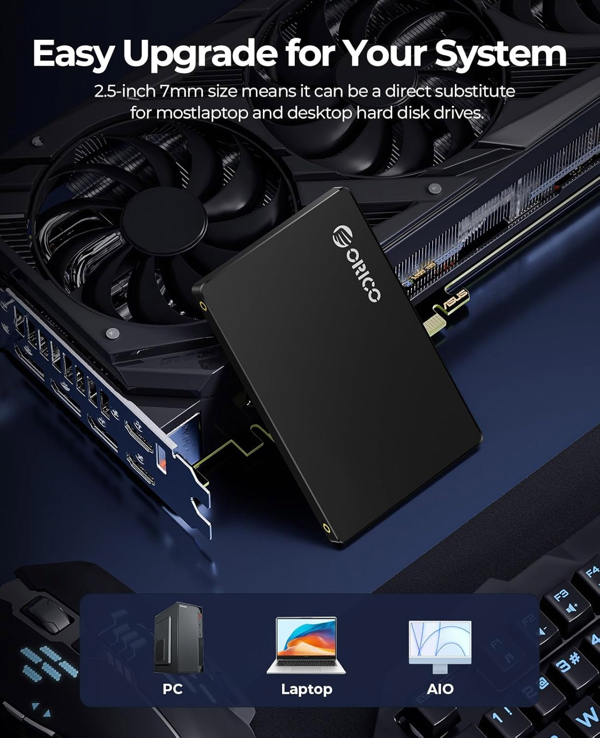 ORICO 1TB SATA SSD 2.5インチ内蔵ソリッ - Samsung Ssd Evo 870 のレビューと価格