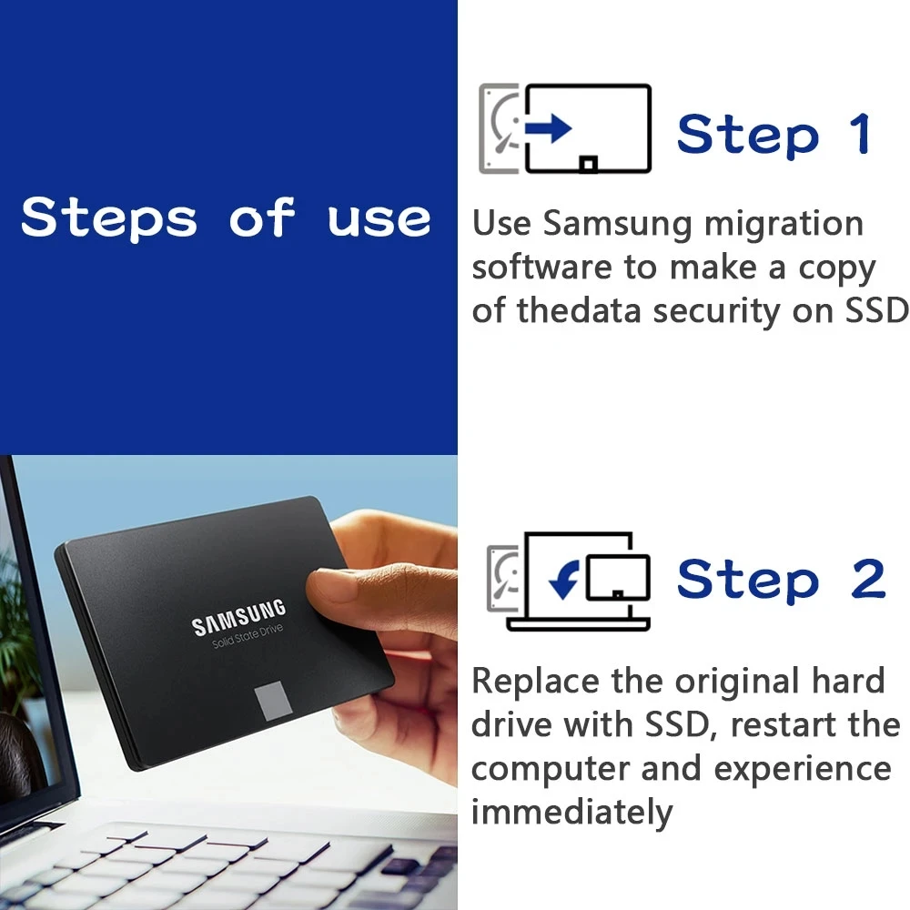 サムスン SSD 870 EVO 内蔵ソリッドステートディス - Samsung Ssd Evo 870 のレビューと価格