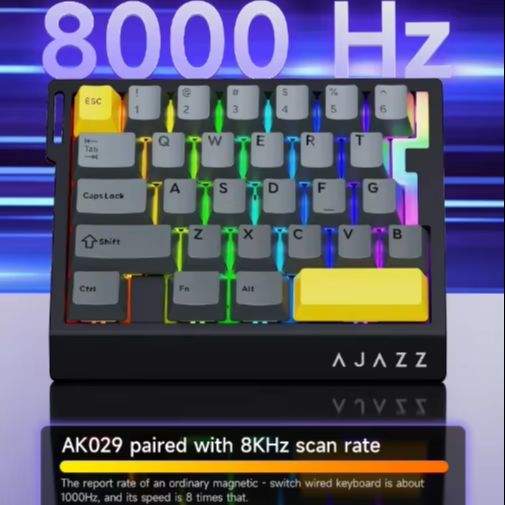 AK029 有線片手ゲーミングキーボード HE 磁気スイッチ - Gaming Keyboard No Rgb のレビューと価格