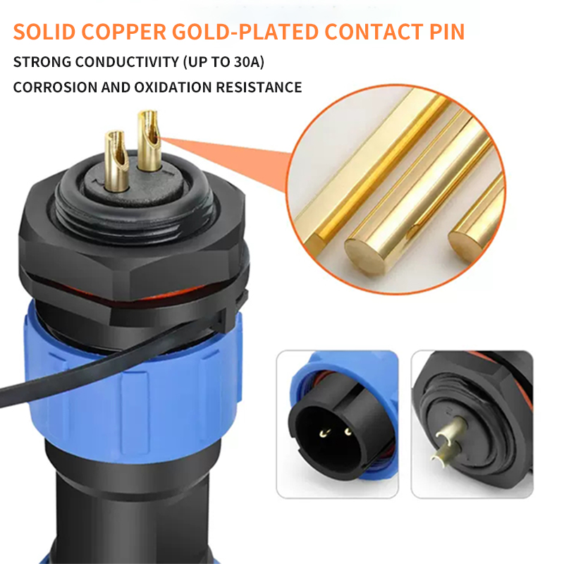 IP68 SP13航空プラグソケット防水コネクタリアナットパ - Aviator Connector Kit のレビューと価格