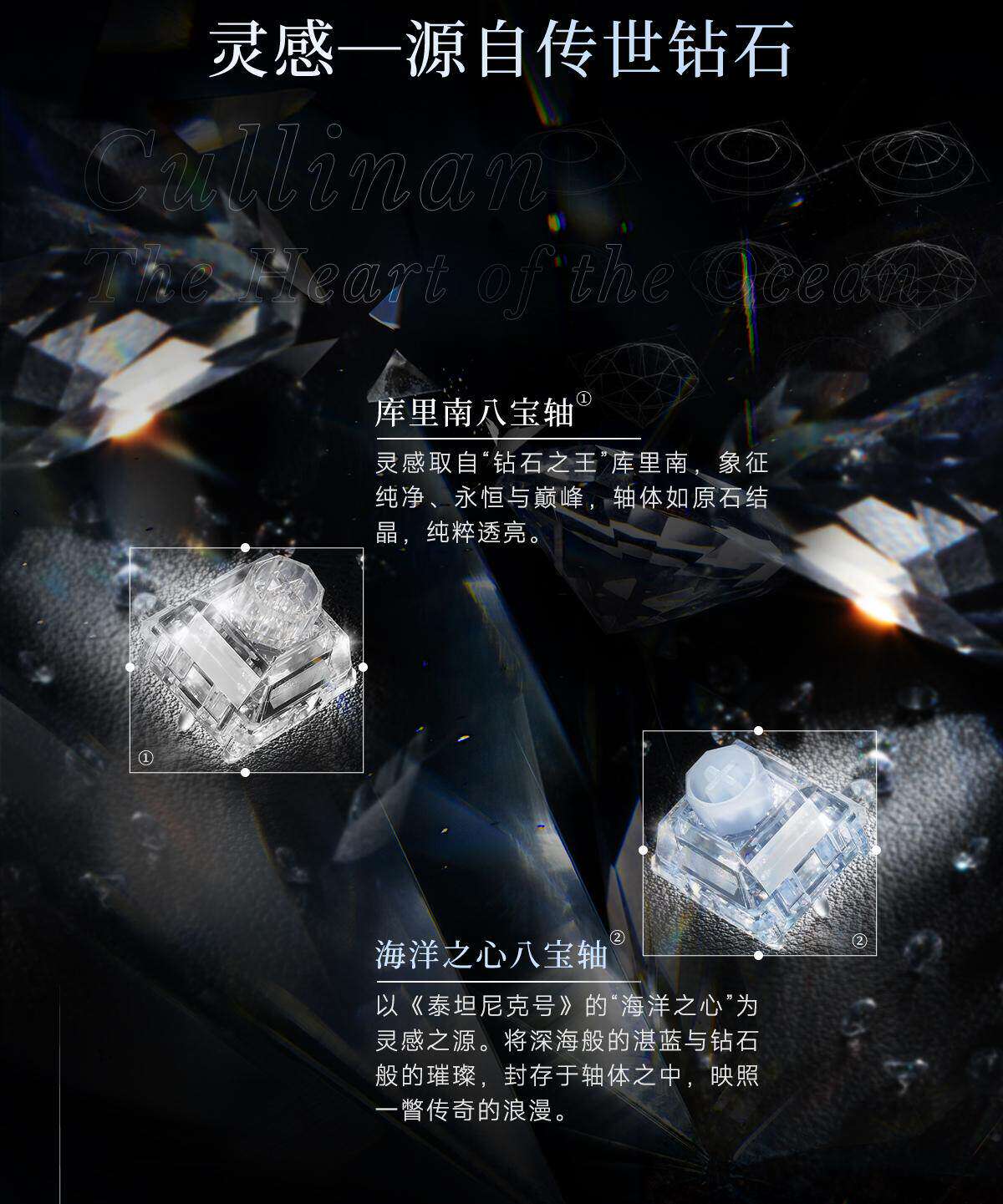 WS Wuque Studio Babao ダイヤモンドシリ - Gaming Keyboard Hall Effect Switches のレビューと価格