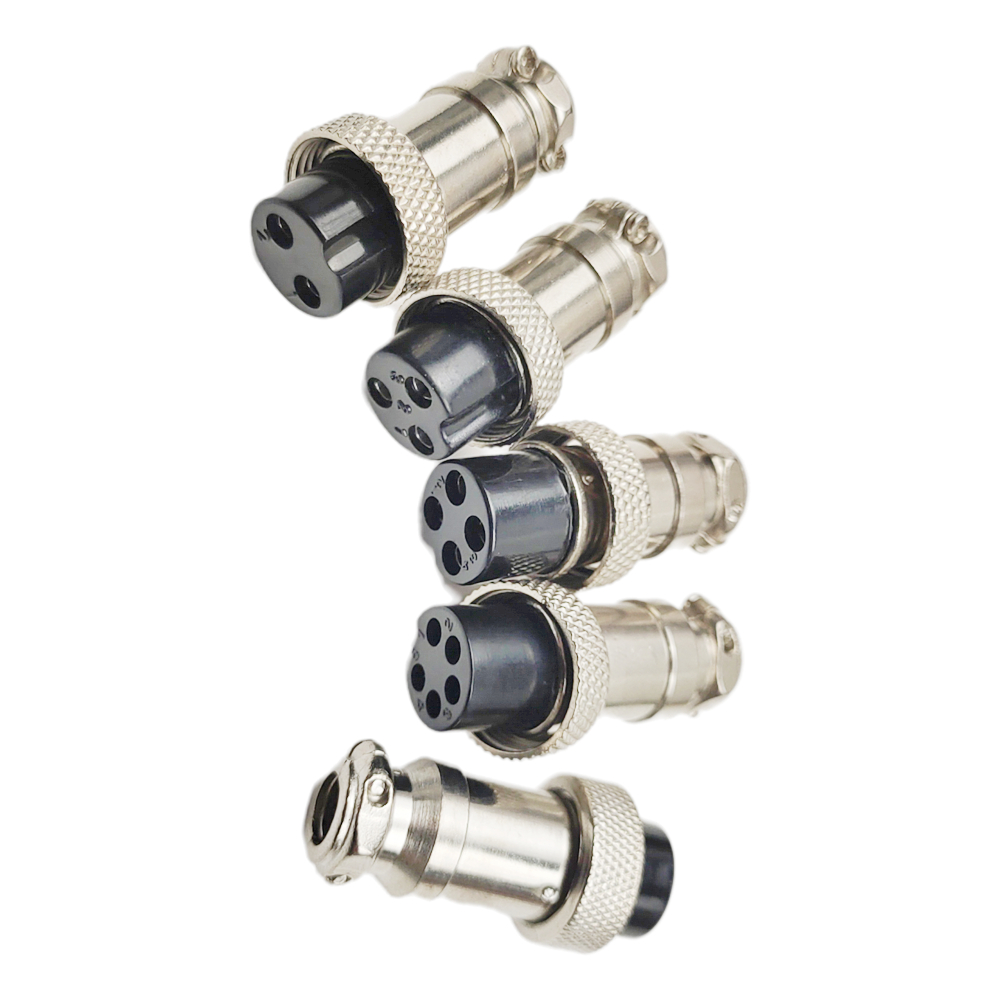 GX16 16mm丸型航空プラグソケット 2/3/4/5/6 - Aviator Connector Kit のレビューと価格