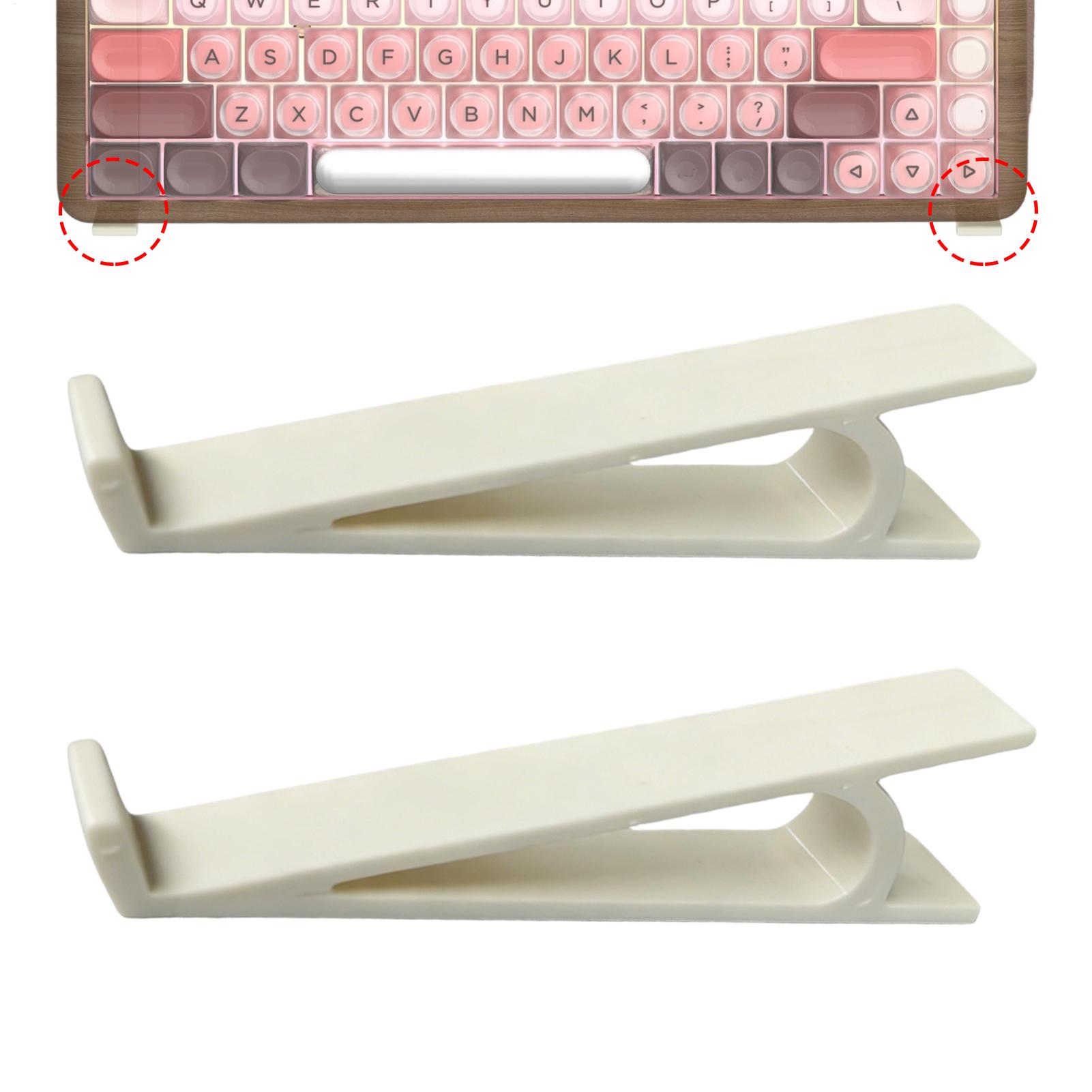 人間工学に基づいた滑り止めキーボードライザー 2 個ポータブ - Gaming Keyboard Types のレビューと価格