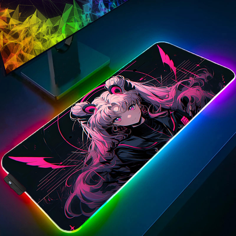 RGB 大型マウスパッドゲーマーキーボード LED マウスパ - Gaming Keyboard No Rgb のレビューと価格