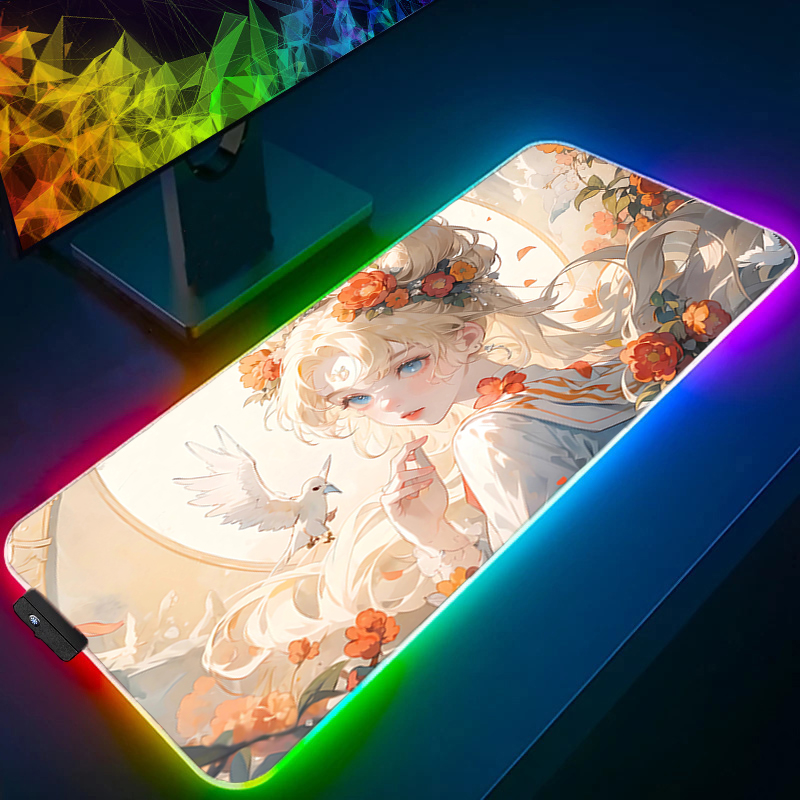 RGB 大型マウスパッドゲーマーキーボード LED マウスパ - Gaming Keyboard No Rgb のレビューと価格
