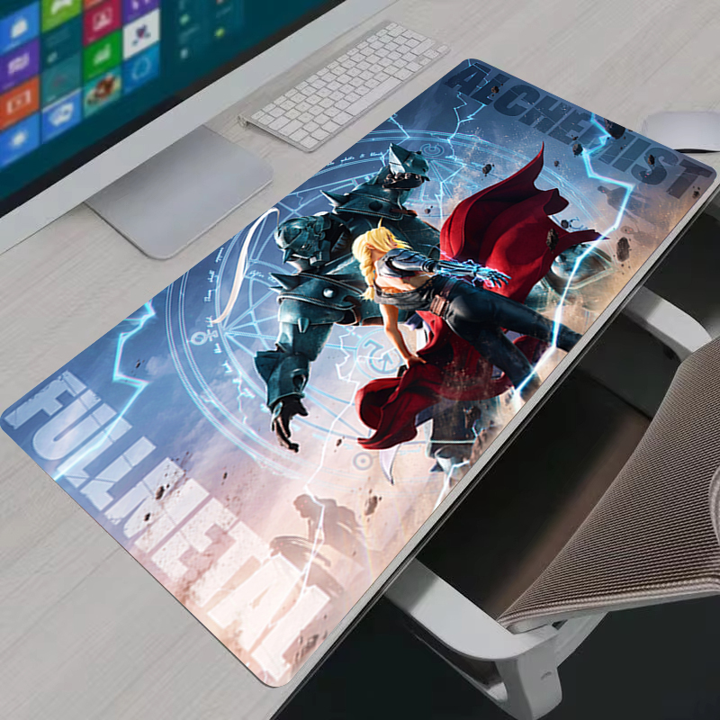 マウスパッド大型鋼の錬金術師ゲーミングアクセサリーマウスパッ - Gaming Keyboard Nearby のレビューと価格