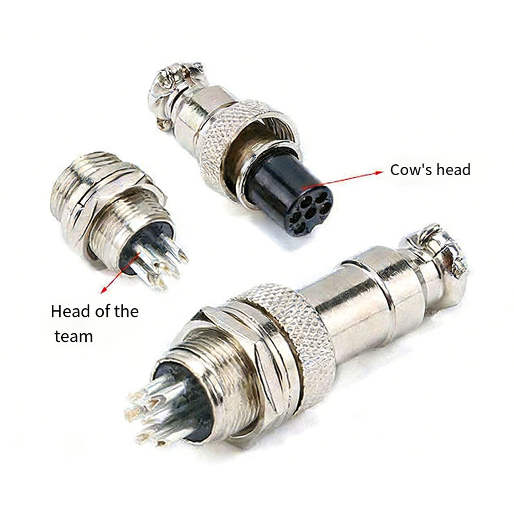 5 個 GX16 2/3/4/5 ピン航空プラグ-アダプター - Aviator Connector Kit のレビューと価格