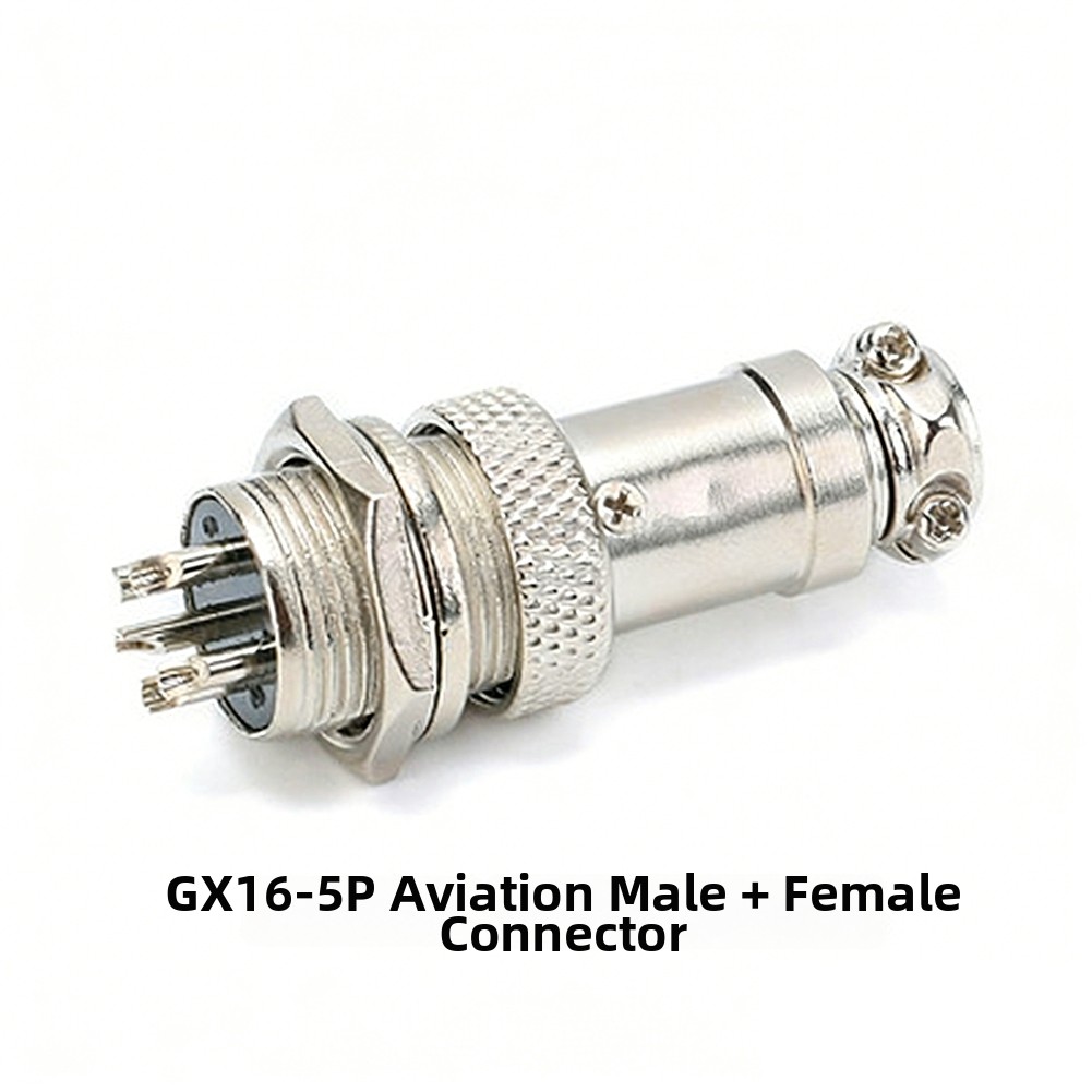5 個 GX16 2/3/4/5 ピン航空プラグ-アダプター - Aviator Connector Kit のレビューと価格