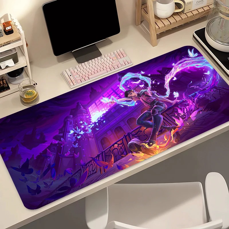 マウスパッドゲーマーコンピュータアニメ PC Valoran - Gaming Keyboard Nearby のレビューと価格
