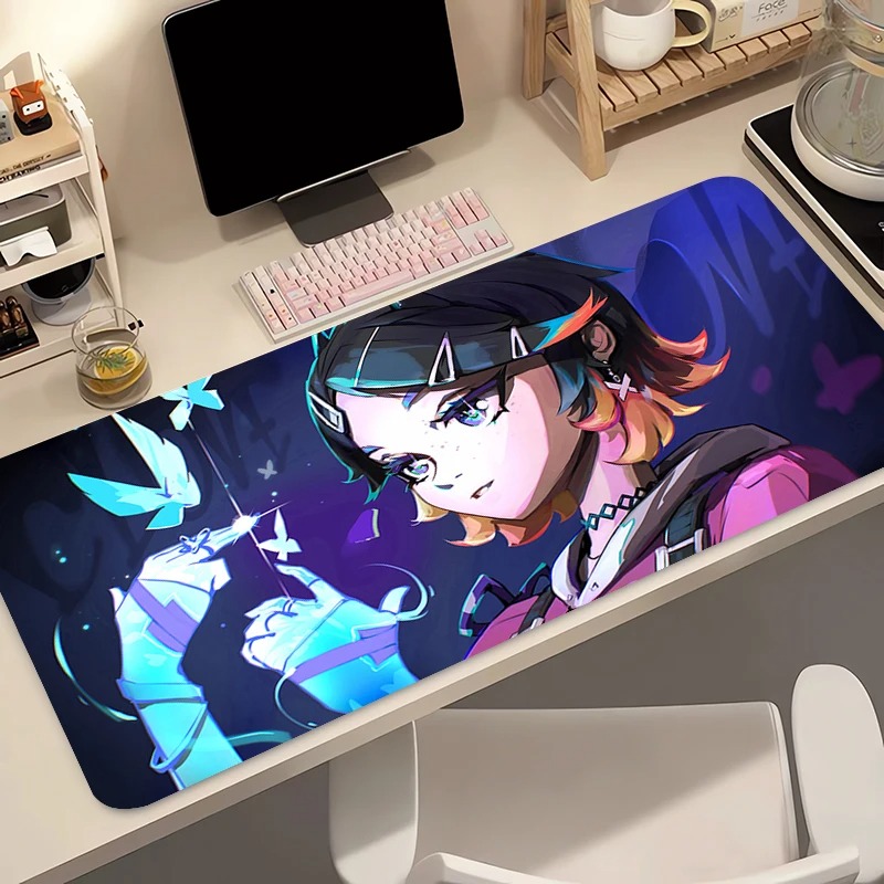 マウスパッドゲーマーコンピュータアニメ PC Valoran - Gaming Keyboard Nearby のレビューと価格