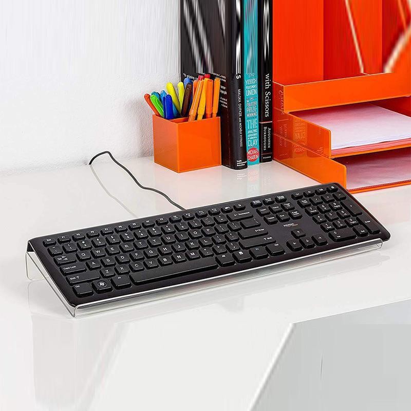 透明アクリル製人間工学に基づいたキーボードライザースタンド、 - Gaming Keyboard Types のレビューと価格