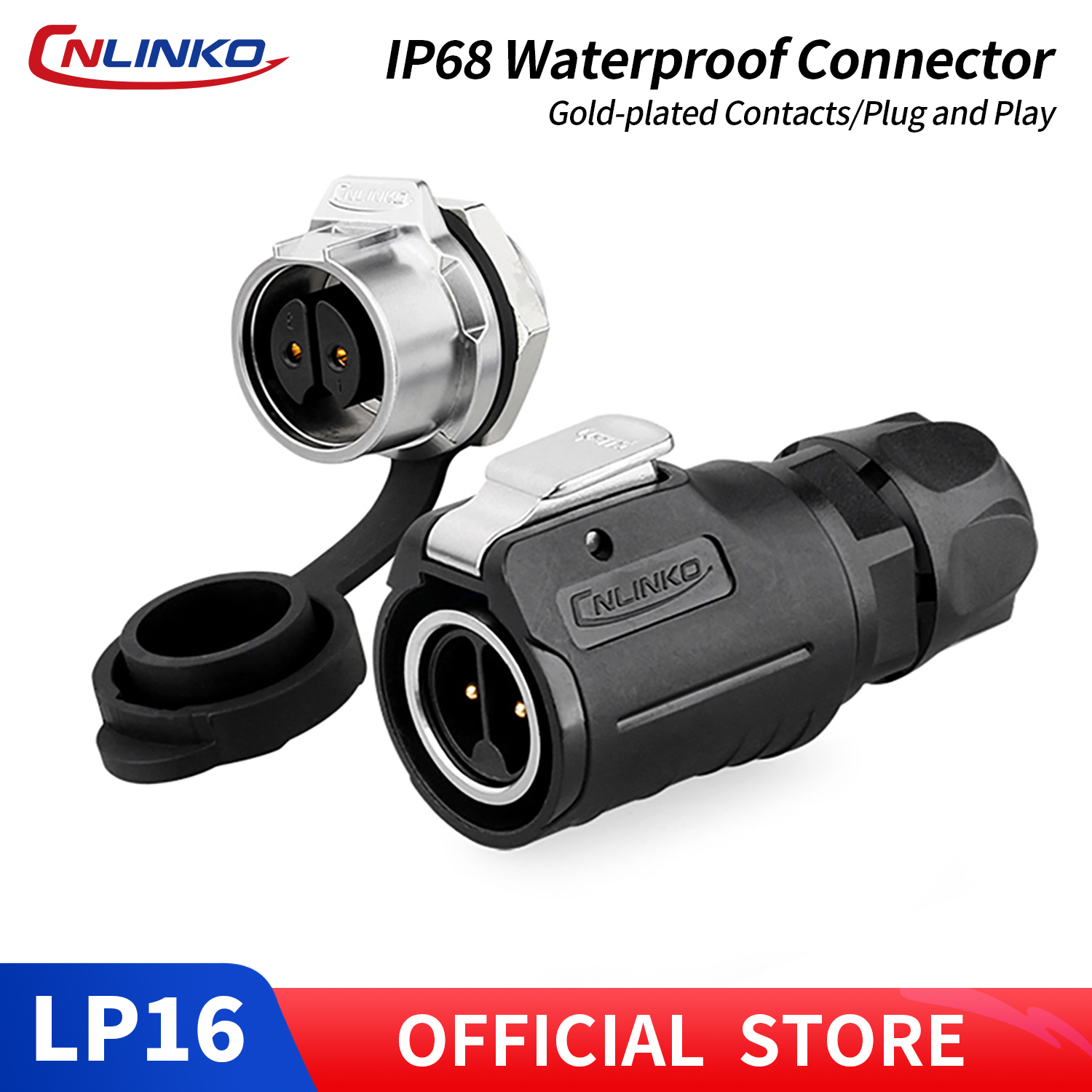 CNLINKO LP-16 円形航空コネクタキット オスプラ - Aviator Connector Kit のレビューと価格