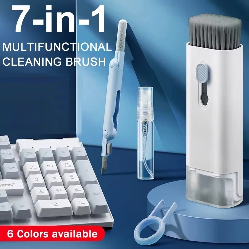 7 in 1 キーボードクリーナーブラシキット イヤホンクリ - Keycap Puller Ring のレビューと価格