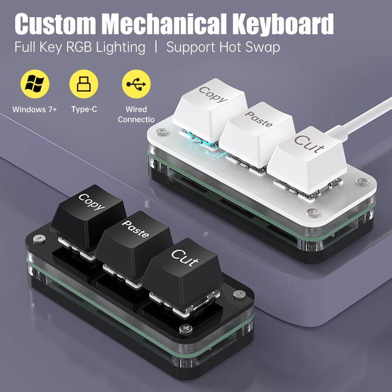 3キー マクロプログラミング ミニキーボード Photosh - Gaming Keyboard Mini のレビューと価格