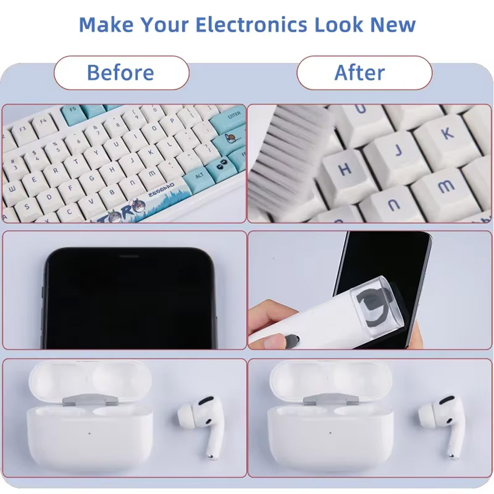 7-in-1 キーボードクリーニングキット ノートパソコンク - Keycap Puller Ring のレビューと価格