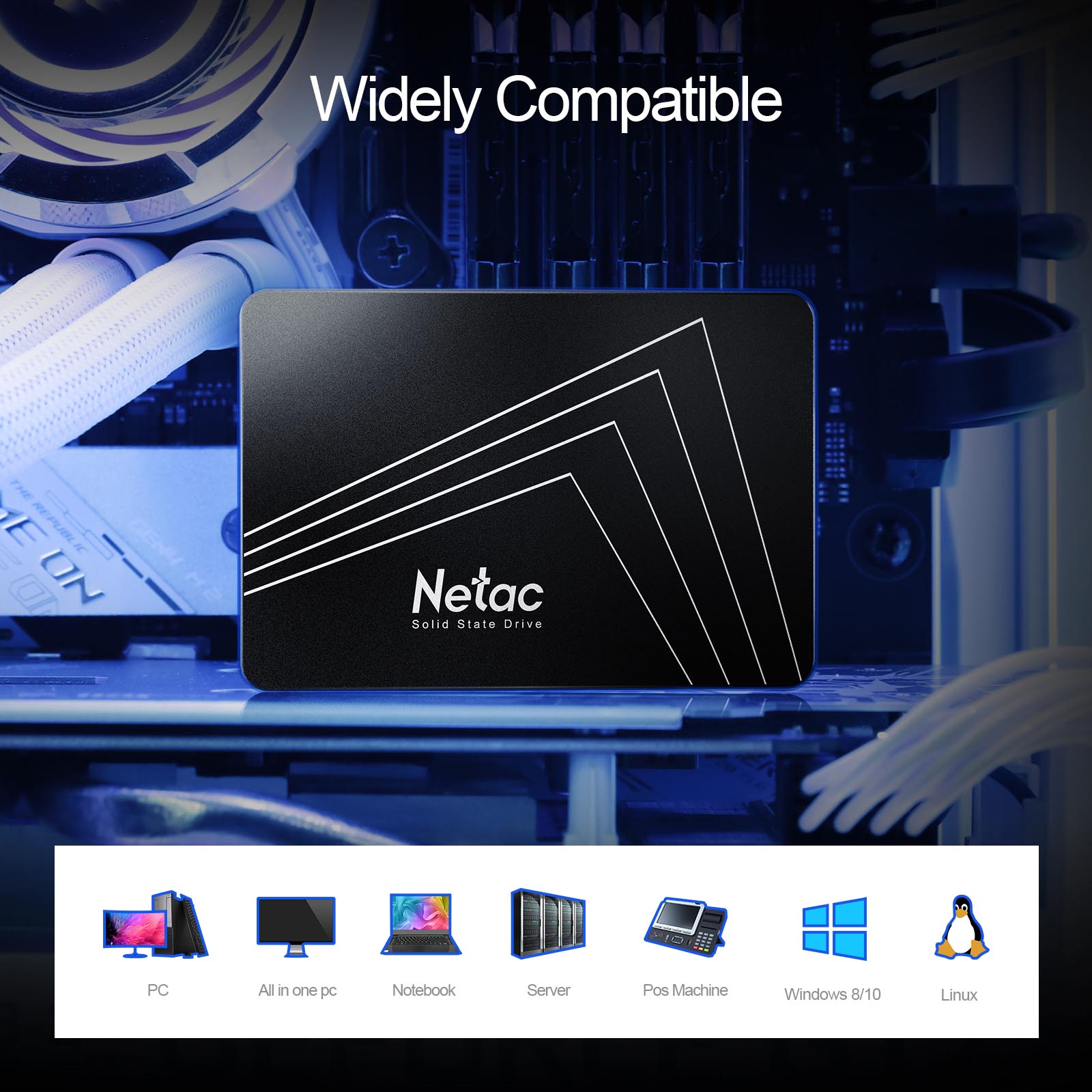 Netac-SATA-ラップトップ用の内蔵SSD,2.5イン - Samsung Ssd Evo 870 のレビューと価格