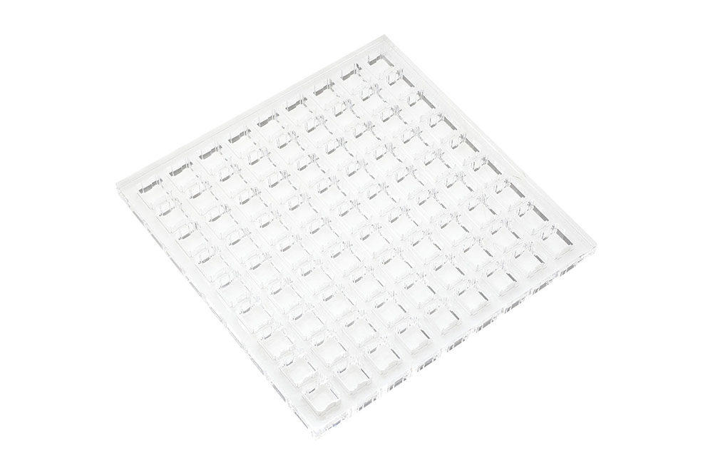 アクリル製スイッチテスター 9x9 クリアハウジング チェリ - Gaming Keyboard Tester のレビューと価格